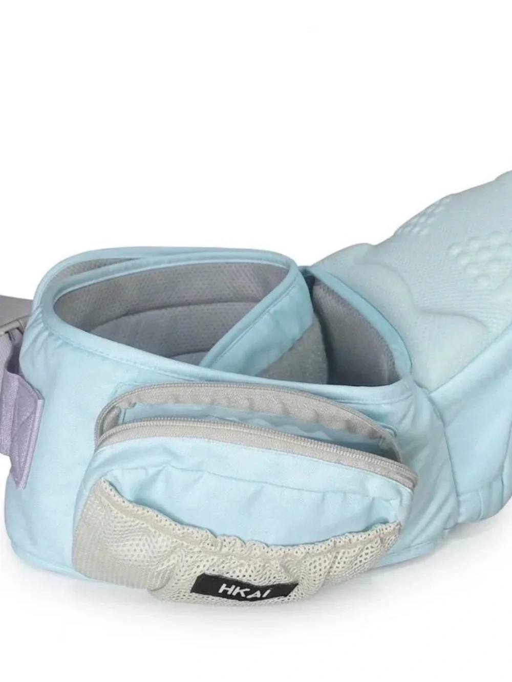 HKA I Light Blue Kids Backpack with Front Pocket